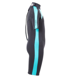 Two Bare Feet Flare 2.5mm Junior Shorty Superstretch Wetsuit (Mint)
