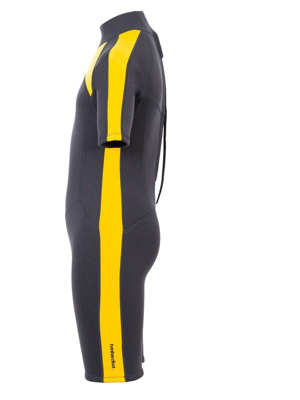 Two Bare Feet Flare 2.5mm Junior Shorty Superstretch Wetsuit (Yellow)