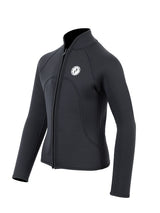 Two Bare Feet Junior Heritage Full Zip 3mm Wetsuit Jacket (Black)