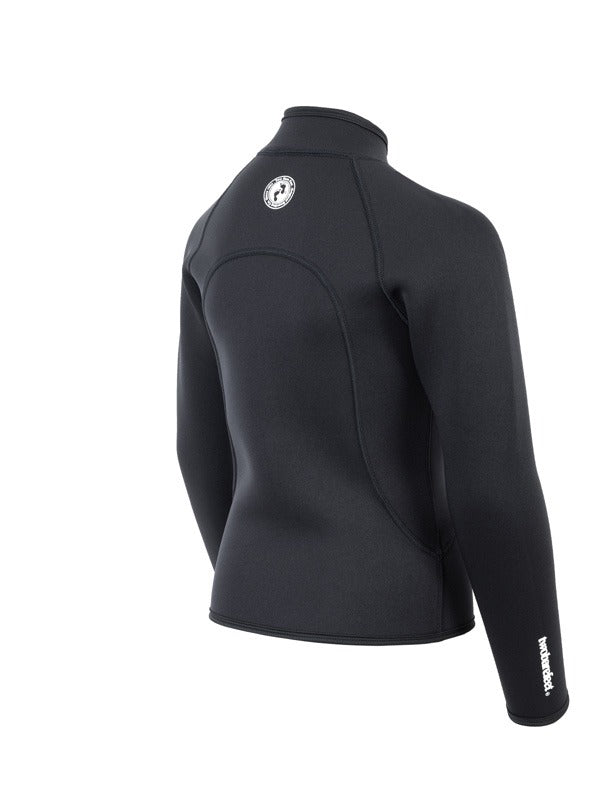 Two Bare Feet Junior Heritage Full Zip 3mm Wetsuit Jacket (Black)
