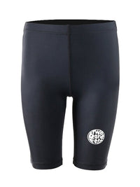 Two Bare Feet Junior Lycra Swimming Shorts (Black)