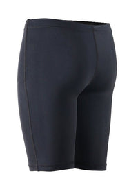 Two Bare Feet Junior Lycra Swimming Shorts (Black)