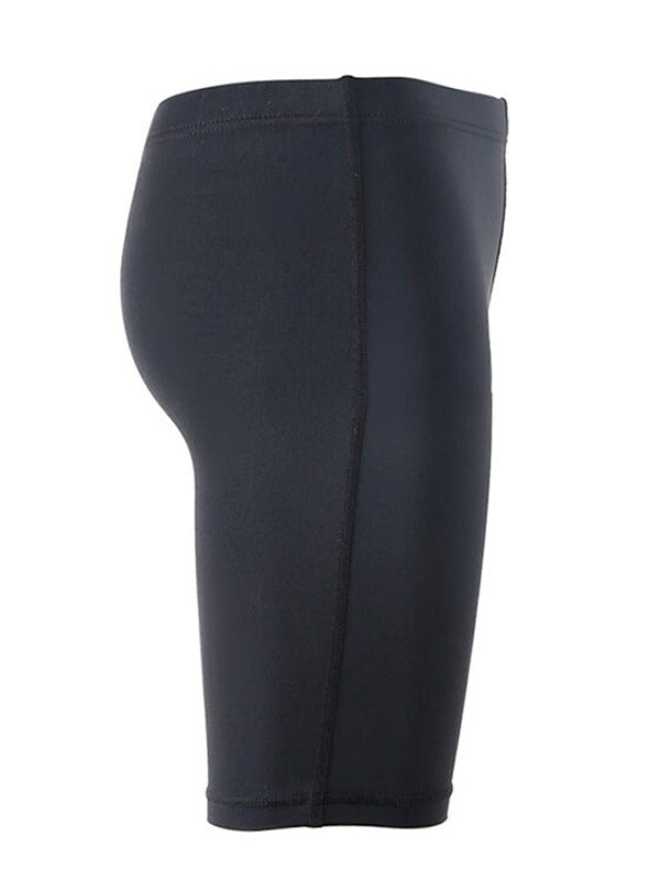 Two Bare Feet Junior Lycra Swimming Shorts (Black)