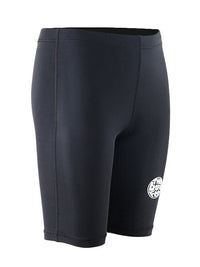 Two Bare Feet Junior Lycra Swimming Shorts (Black)