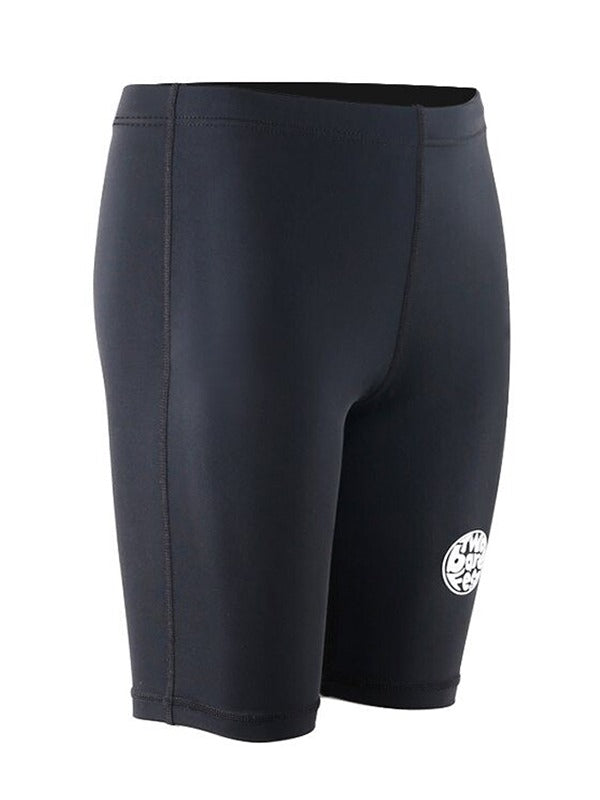 Two Bare Feet Junior Lycra Swimming Shorts (Black)