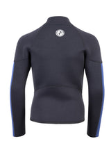 Two Bare Feet Junior Perspective Full Zip 2.5mm Wetsuit Jacket and Pants Set (Black/Blue)