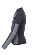 Two Bare Feet Junior Perspective Full Zip 2.5mm Wetsuit Jacket (Black/Grey)