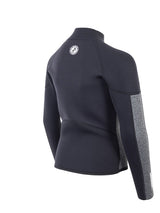 Two Bare Feet Junior Perspective Full Zip 2.5mm Wetsuit Jacket (Black/Grey)
