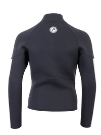 Two Bare Feet Junior Perspective Full Zip 2.5mm Wetsuit Jacket and Pants Set (Black/Grey/Grey)