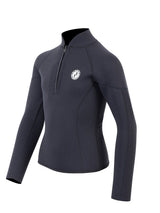 Two Bare Feet Junior Perspective Half Zip 2.5mm Wetsuit Jacket (Black)