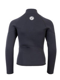 Two Bare Feet Junior Perspective Half Zip 2.5mm Wetsuit Jacket (Black)