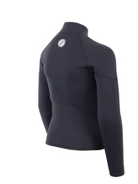 Two Bare Feet Junior Perspective Half Zip 2.5mm Wetsuit Jacket (Black)