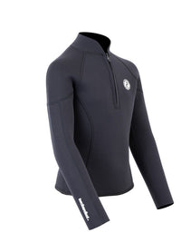 Two Bare Feet Junior Perspective Half Zip 2.5mm Wetsuit Jacket (Black)