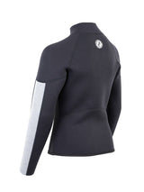 Two Bare Feet Junior Perspective Half Zip 2.5mm Wetsuit Jacket (Black/Grey/Grey)