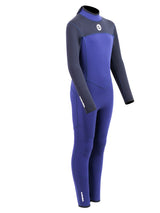 Two Bare Feet Thunderclap 4/3mm Junior Winter Wetsuit (Navy)