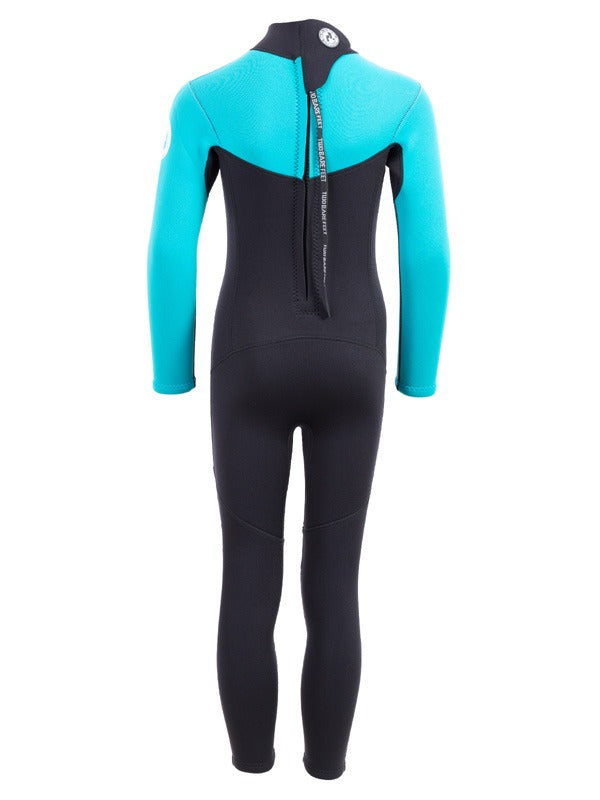 Two Bare Feet Thunderclap 2.5mm Junior Wetsuit (Aqua / Black)