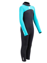 Two Bare Feet Thunderclap 2.5mm Junior Wetsuit (Aqua / Black)