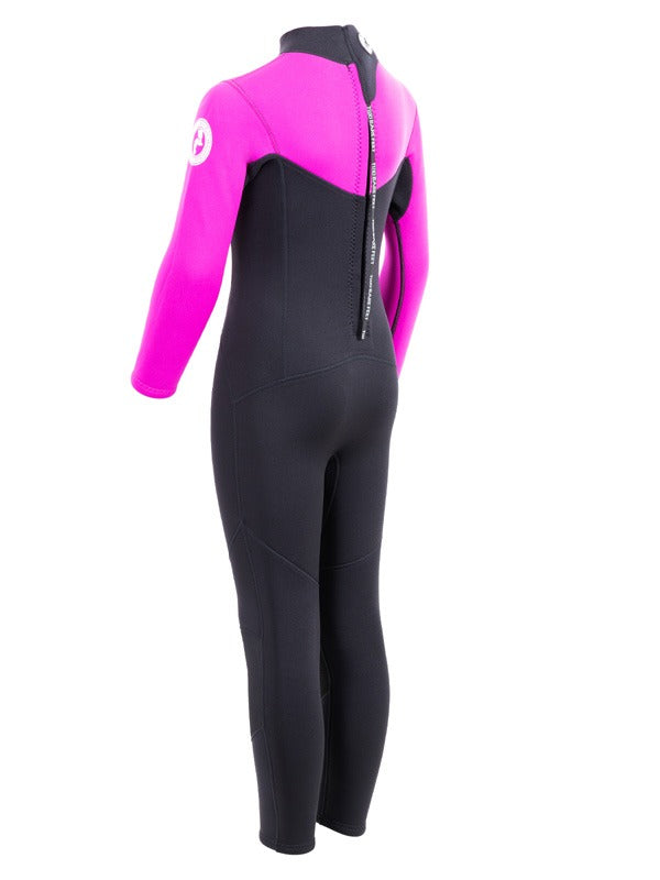 Two Bare Feet Thunderclap 2.5mm Junior Wetsuit (Pink / Black)