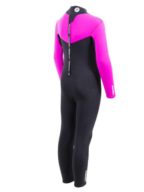 Two Bare Feet Thunderclap 2.5mm Junior Wetsuit (Pink / Black)