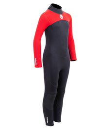Two Bare Feet Thunderclap 2.5mm Junior Wetsuit (Red / Black)