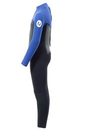 Two Bare Feet Thunderclap Pro 4/3mm Junior Winter Wetsuit (Black / Blue)