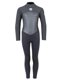 Two Bare Feet Junior Thunderclap Pro 5/4mm Wetsuit (Dark Grey / Black)
