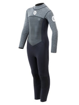 Two Bare Feet Thunderclap Pro 5/4mm Junior Winter Wetsuit (Black / Delta Grey)