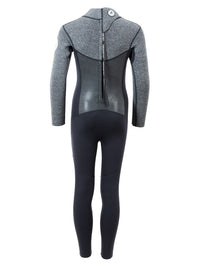 Two Bare Feet Thunderclap Pro 4/3mm Junior Winter Wetsuit (Black / Delta Grey)