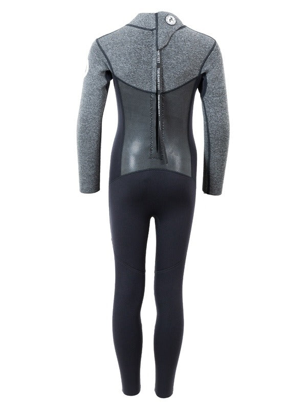 Two Bare Feet Thunderclap Pro 5/4mm Junior Winter Wetsuit (Black / Delta Grey)