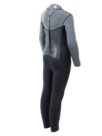 Two Bare Feet Thunderclap Pro 4/3mm Junior Winter Wetsuit (Black / Delta Grey)