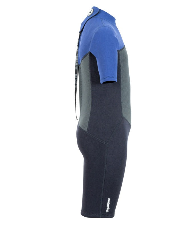 Two Bare Feet Thunderclap Pro 3/2mm Junior Shorty Wetsuit (Black/Blue)