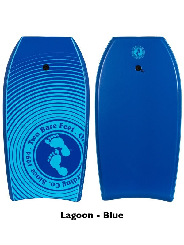 Two Bare Feet Flowers Double Bodyboard & Bag Bundle