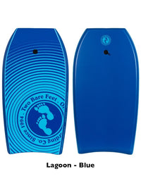 Two Bare Feet Flowers Quad Bodyboard & Bag Bundle
