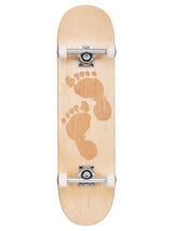 Two Bare Feet 8" Laser Logo Canadian Maple Complete Skateboard