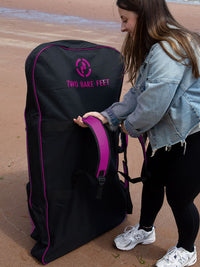 44" Triple Bodyboard Bag (Raspberry)