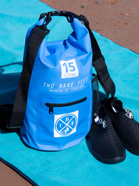 15 Litre Waterproof Dry Bag / Carry Bag (Blue)