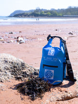 10 Litre Waterproof Dry Bag / Carry Bag (Aqua)