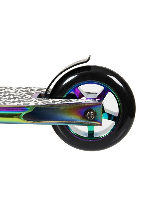 Two Bare Feet Logo Model Stunt Scooter (Neochrome)