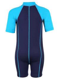 Lycra Arm Children's Wetsuit (Blue/Aqua)