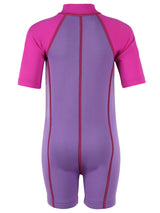 Lycra Arm Children's Wetsuit (Lilac / Raspberry)