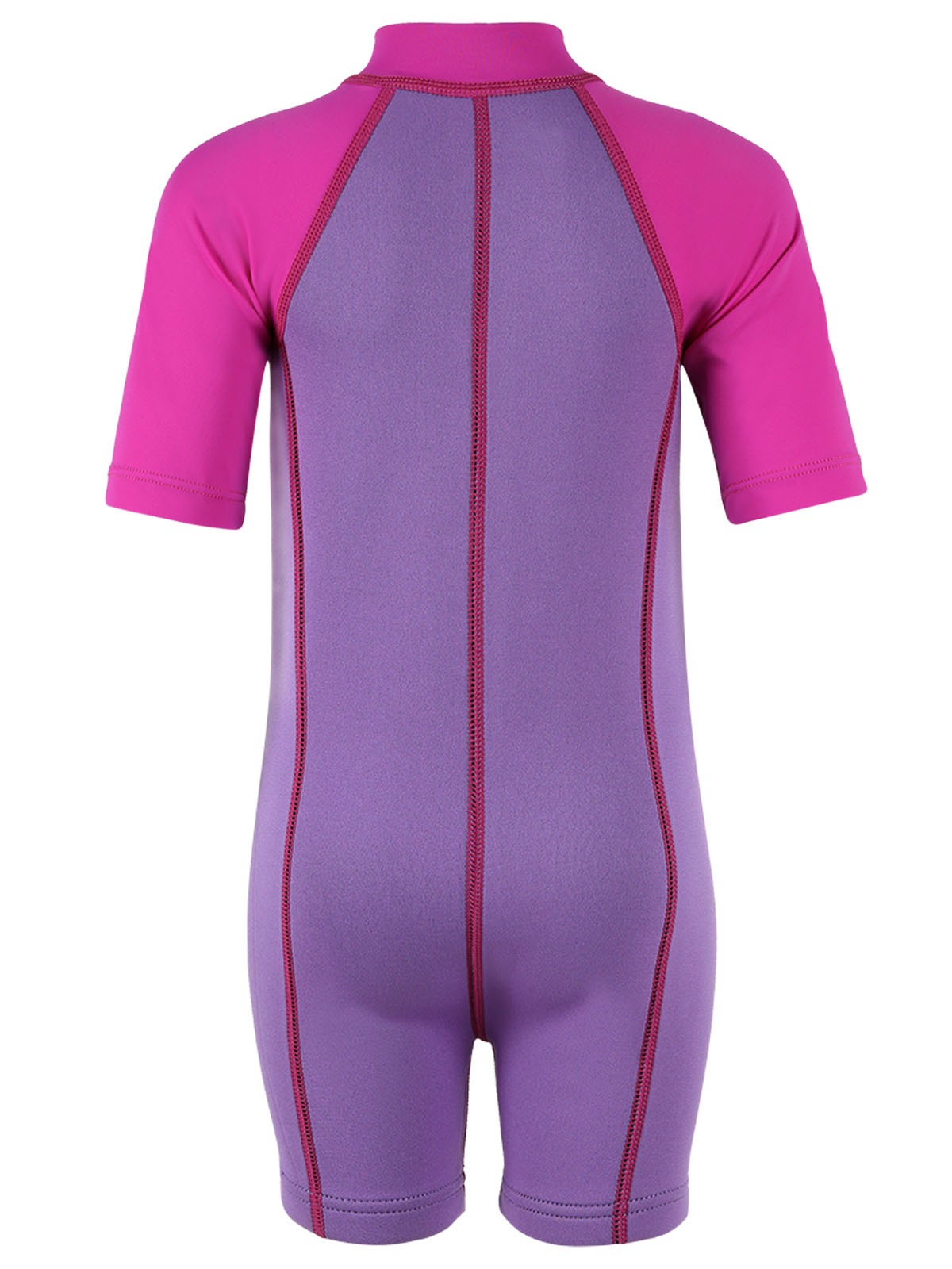 Lycra Arm Children's Wetsuit (Lilac / Raspberry)