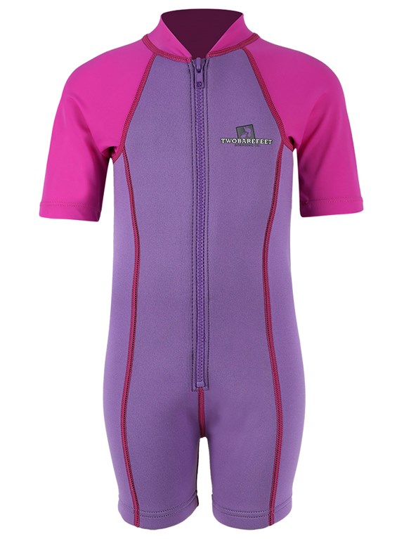 Lycra Arm Children's Wetsuit (Lilac / Raspberry)