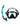 Adults Silicone Dry Top Snorkel and Mask (Teal, M1001S+S11S)