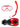 Childrens Silicone Mask Dry Top Snorkel Fins 3Pc Diving Set (Red)