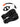 Two Bare Feet Adult Silicone Dry Top Snorkel, Mask & F70 fins Set (Black)