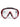 Two Bare Feet Adult Silicone Mask Set 2 XL (Red)