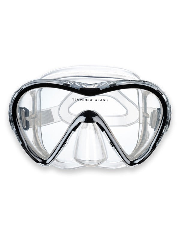 Two Bare Feet Adult Silicone Mask Set 3 (Black)