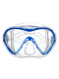 Two Bare Feet Adult Silicone Mask Set 3 (Blue)