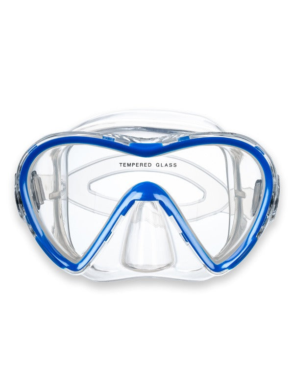 Two Bare Feet Adult Silicone Mask Set 3 (Blue)