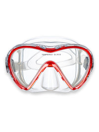 Two Bare Feet Adult Silicone Mask Set 3 (Red)